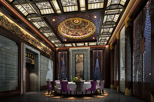 西安低调奢华的新中式酒店设计效果图